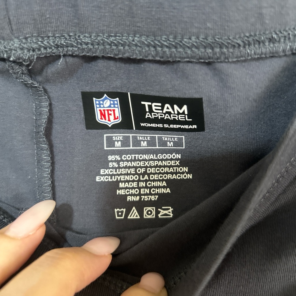 NFL Team Apparel Philadelphia Eagles Leggings Women's Medium Side Stripe - Picture 2 of 6